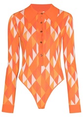 Dodo Bar Or Kim geometric-print bodysuit