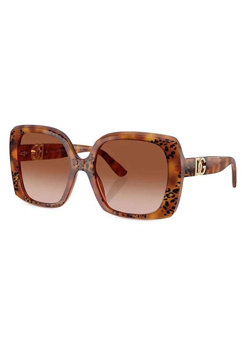 Dolce & Gabbana 56MM Square Sunglasses