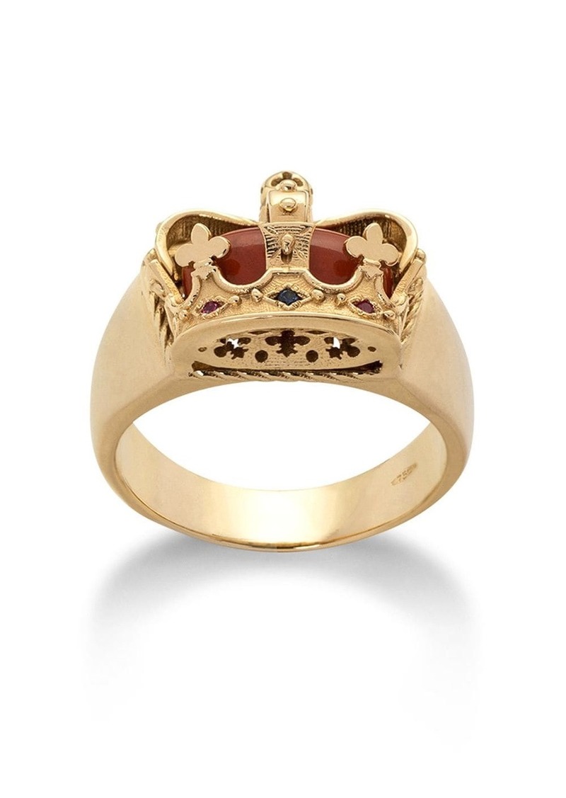 Dolce & Gabbana 18kt yellow gold crown ring