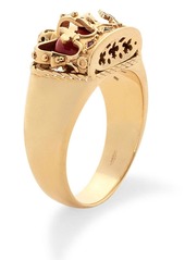 Dolce & Gabbana 18kt yellow gold crown ring