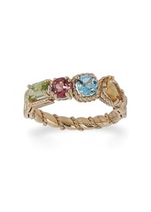 Dolce & Gabbana 18kt yellow gold gemstone ring