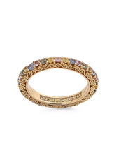 Dolce & Gabbana 18kt yellow gold Heritage sapphire band ring