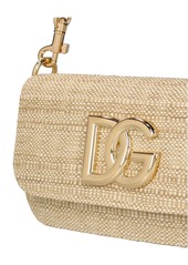 Dolce & Gabbana 3.5 Raffia Top Handle Bag