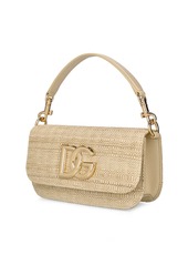 Dolce & Gabbana 3.5 Raffia Top Handle Bag