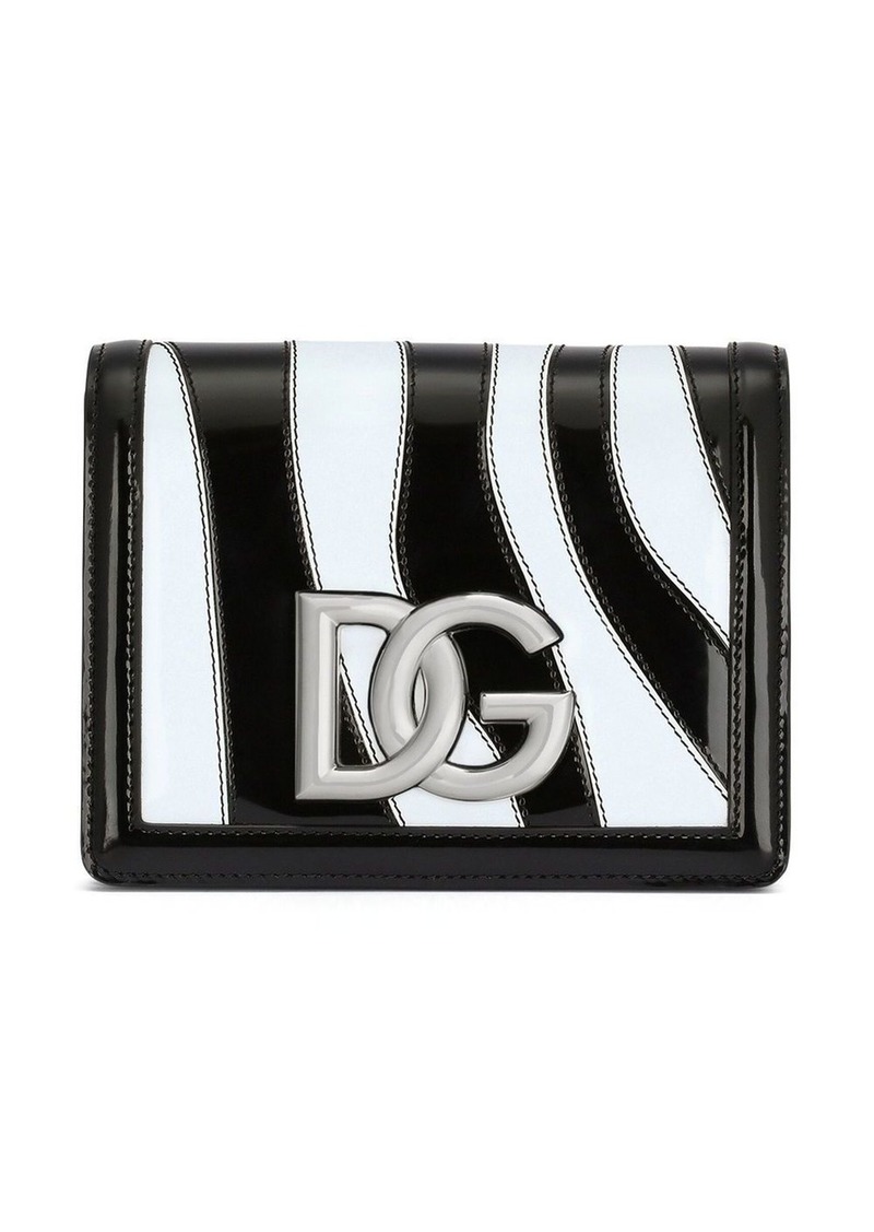 Dolce & Gabbana 3.5 zebra-print crossbody bag
