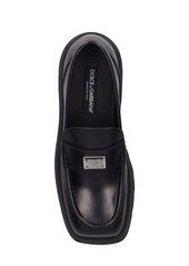 Dolce & Gabbana 40mm City Treak Leather Loafers
