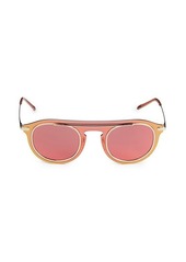 Dolce & Gabbana 46MM Round Sunglasses