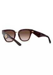Dolce & Gabbana 51MM Butterfly Sunglasses