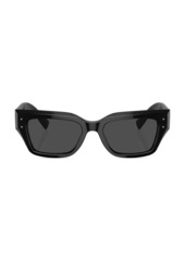 Dolce & Gabbana 52MM Rectangular Sunglasses