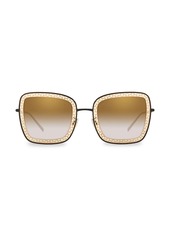 Dolce & Gabbana 52MM Square Lattice Sunglasses