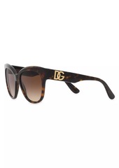 Dolce & Gabbana 53MM Butterfly Sunglasses