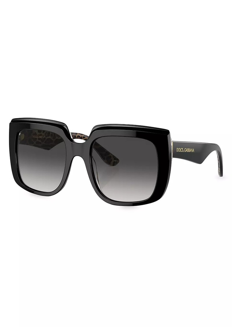 Dolce & Gabbana 54MM Oversized Sunglasses