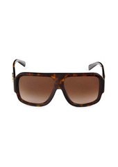 Dolce & Gabbana 58MM Rectangle Sunglasses