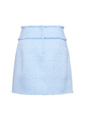 Dolce & Gabbana A-line Tweed Mini Skirt