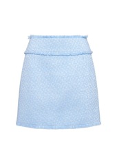 Dolce & Gabbana A-line Tweed Mini Skirt