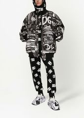 Dolce & Gabbana logo-print drawstring hoodie