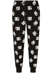 Dolce & Gabbana all-over logo-print track pants