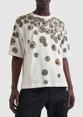 Dolce & Gabbana Ancient Coins Printed Cotton T-shirt