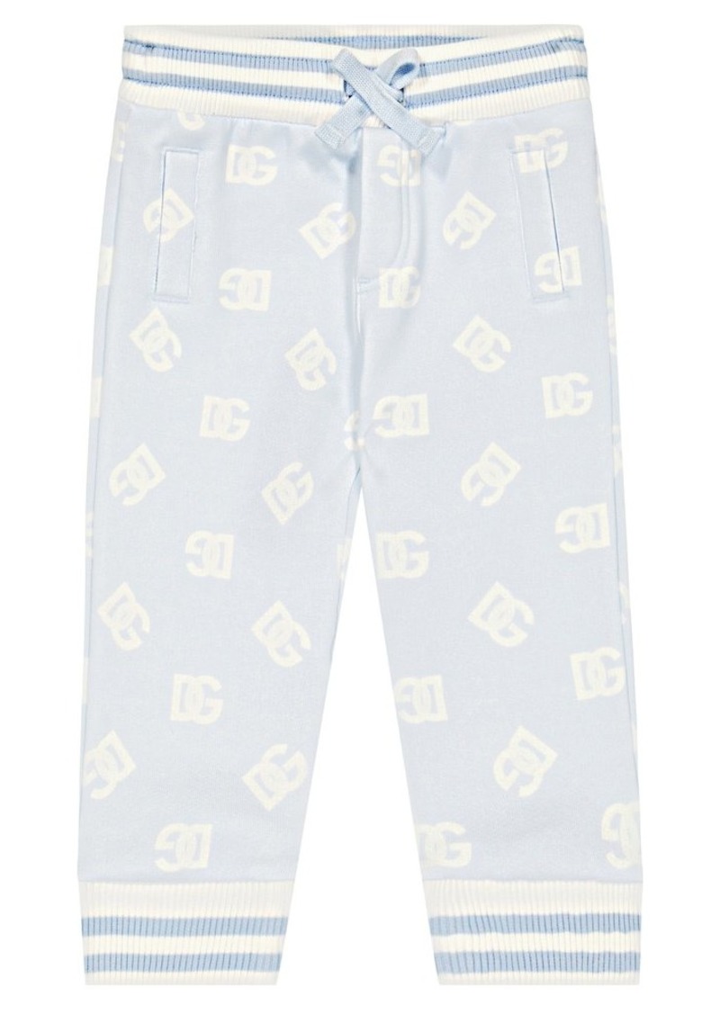 Dolce & Gabbana Kids Baby DG cotton sweatpants