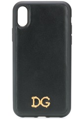 Dolce & Gabbana logo-plaque iPhone XR case