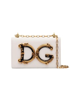 Dolce & Gabbana DG Girls leather shoulder bag