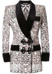 Dolce & Gabbana baroque print blazer