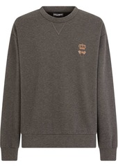 Dolce & Gabbana embroidered jersey sweatshirt