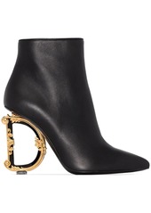 Dolce & Gabbana Baroque DG 105mm ankle boots