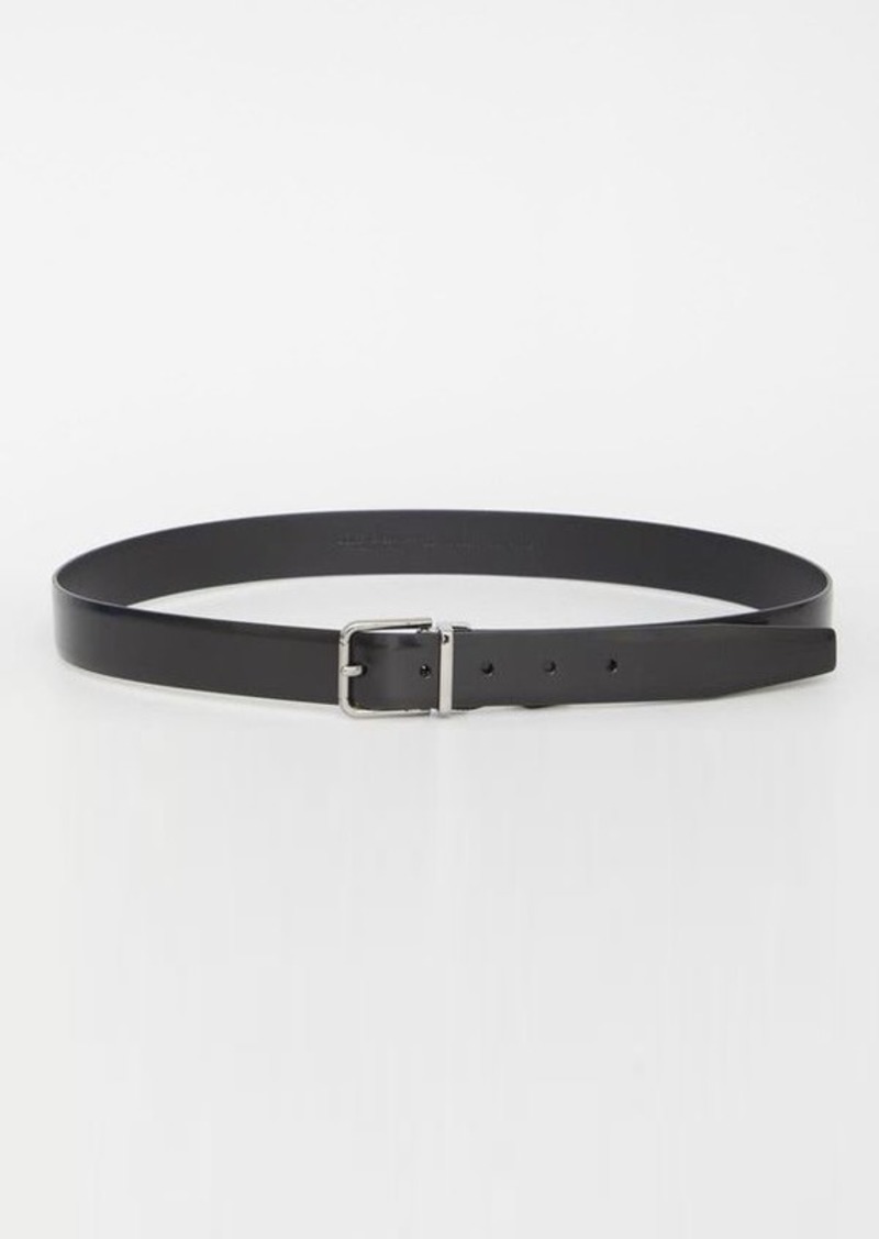 Dolce & Gabbana Black leather belt