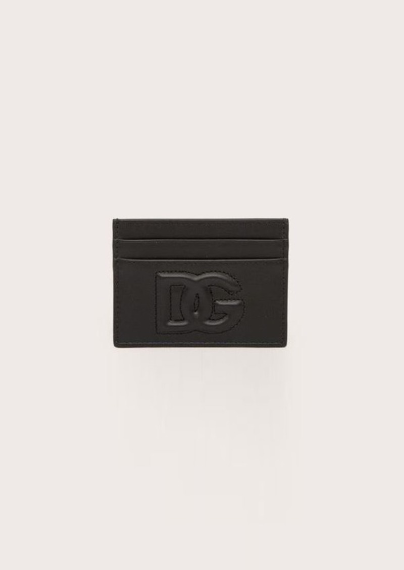 Dolce & Gabbana Black leather cardholder