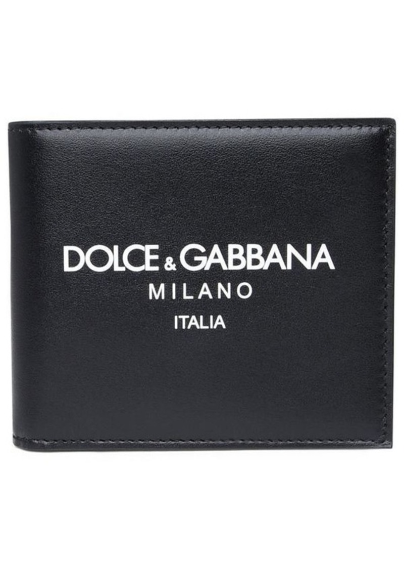 Dolce & Gabbana Black leather wallet