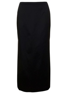 Dolce & Gabbana Black Longuette in Technical Fabric Woman
