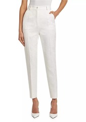 Dolce & Gabbana Broccato Tapered Pants