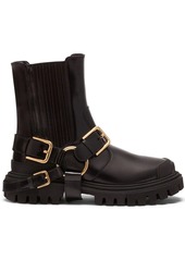 Dolce & Gabbana buckle-detail chunky sole boots