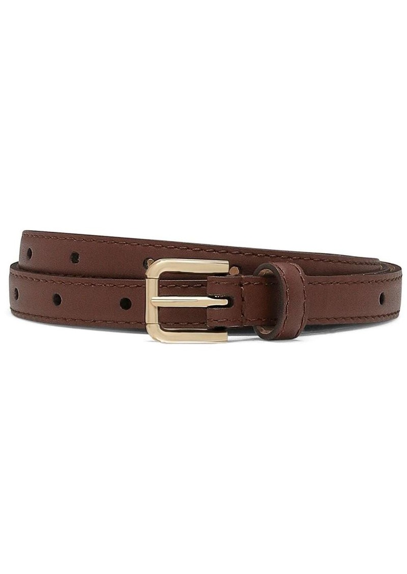 Dolce & Gabbana buckled leather belt
