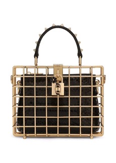 Dolce & Gabbana Dolce Box caged top-handle bag