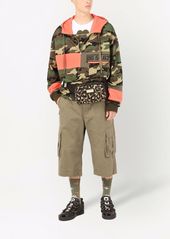 Dolce & Gabbana camouflage-print panelled hoodie