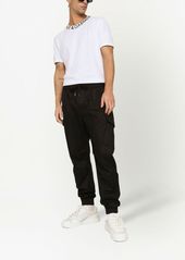 Dolce & Gabbana logo-tag cargo trousers