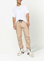 Dolce & Gabbana logo-tag cargo trousers