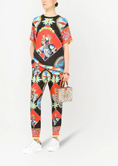 Dolce & Gabbana Carretto-print track pants