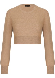 Dolce & Gabbana cashmere-blend cropped jumper
