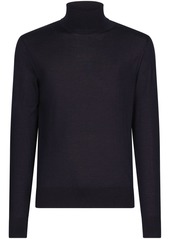 Dolce & Gabbana roll-neck cashmere-silk jumper