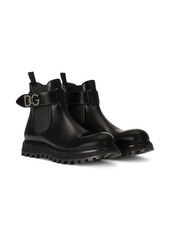 Dolce & Gabbana Chelsea belted boots