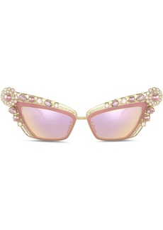 Dolce & Gabbana Christmas cat-eye frame sunglasses
