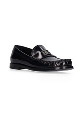 Dolce & Gabbana City Blanco Leather Loafers