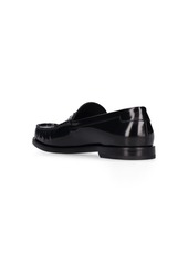 Dolce & Gabbana City Blanco Leather Loafers