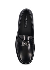 Dolce & Gabbana City Blanco Leather Loafers