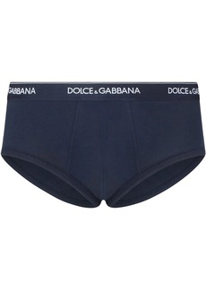 Dolce & Gabbana Brando logo-waistband briefs (pack of two)