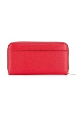 Dolce & Gabbana logo-tag leather zip-around wallet