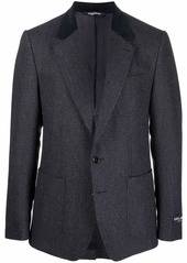 Dolce & Gabbana contrast-lapel blazer